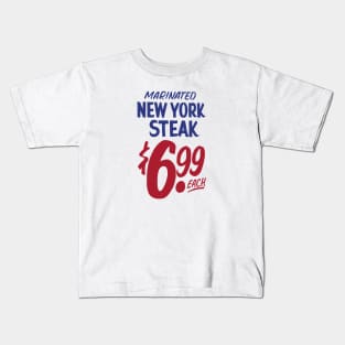 New York Steak sign Kids T-Shirt